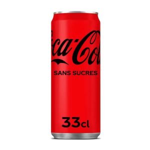 Coca cola sans sucre – 33 cl
