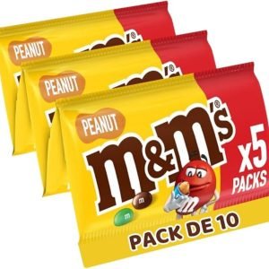 M&M’s Bonbons chocolat au lait et cacahètes -45g